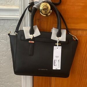 Liz Claiborne Black Satchel